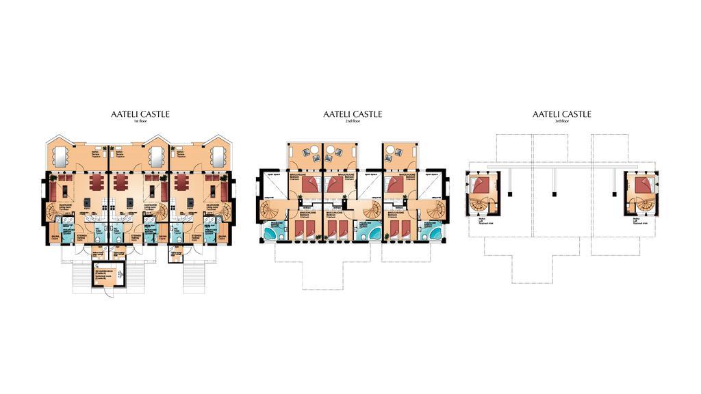 Vuokatin Aateli Castle Apartman Vuokatti Kültér fotó